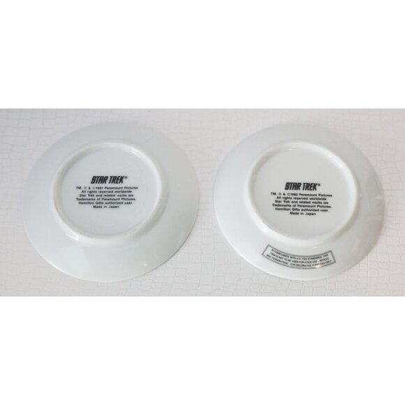 Vintage Star Trek Mugs and Mini Plates - Picture 2 of 10